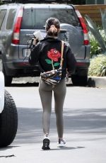 LUCY HALE Arrives at Her Home in West Hollywood 04/04/2020