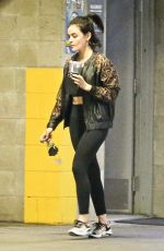LUCY HALE Leaves a Private Training Session in Los Angeles 04/10/2020