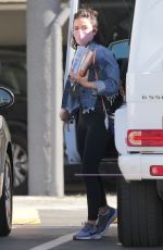 LUCY HALE Out and About in Burbank 04/23/2020