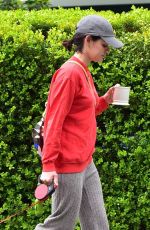 LUCY HALE Out with Elvis in Los Angeles 04/08/2020