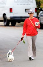 LUCY HALE Out with Elvis in Los Angeles 04/08/2020