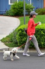 LUCY HALE Out with Elvis in Los Angeles 04/08/2020