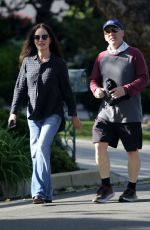 MADELEINE STOWE and Brian Benben Out in Beverly Hills 04/03/2020