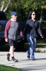 MADELEINE STOWE and Brian Benben Out in Beverly Hills 04/03/2020