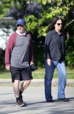 MADELEINE STOWE and Brian Benben Out in Beverly Hills 04/03/2020
