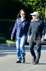 MADELEINE STOWE and Brian Benben Out in Pacific Palisades 04/14/2020