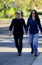MADELEINE STOWE and Brian Benben Out in Pacific Palisades 04/14/2020