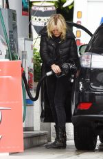 MALIN AKERMAN at a Gas Station in Los Angeles 04/10/2020