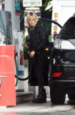 MALIN AKERMAN at a Gas Station in Los Angeles 04/10/2020