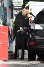 MALIN AKERMAN at a Gas Station in Los Angeles 04/10/2020