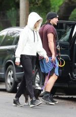 MALIN AKERMAN Out at Griffith Park in Los Angeles 04/08/2020