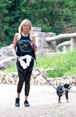 MALIN AKERMAN Out Hiking with Her Dog at Griffith Park in Los Angeles 03/31/2020