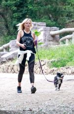 MALIN AKERMAN Out Hiking with Her Dog at Griffith Park in Los Angeles 03/31/2020