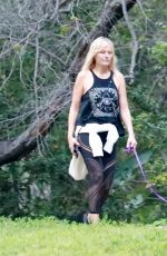 MALIN AKERMAN Out Hiking with Her Dog at Griffith Park in Los Angeles 03/31/2020