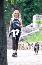 MALIN AKERMAN Out Hiking with Her Dog at Griffith Park in Los Angeles 03/31/2020