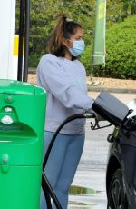 MALIN ANDERSSON at a Gas Station in London 04/23/2020