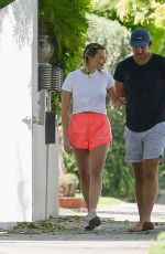 MARGOT ROBBIE and Tom Ackerley Has Their Dog Picked up by a Vet in Los Angeles 04/28/2020
