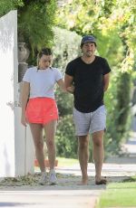 MARGOT ROBBIE and Tom Ackerley Has Their Dog Picked up by a Vet in Los Angeles 04/28/2020