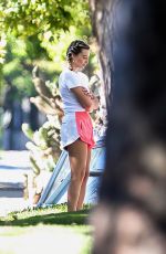MARGOT ROBBIE and Tom Ackerley Has Their Dog Picked up by a Vet in Los Angeles 04/28/2020