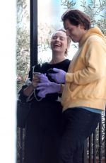 MARGOT ROBBIE and Tom Ackerley Out in Los Angeles 03/31/2020