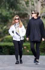 MARIA SHRIVER and CHRISTINA SCHWARZENEGGER Out in Los Angeles 04/01/2020