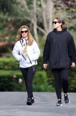 MARIA SHRIVER and CHRISTINA SCHWARZENEGGER Out in Los Angeles 04/01/2020