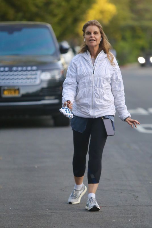 MARIA SHRIVER Out and About in Brentwood 04/21/2020