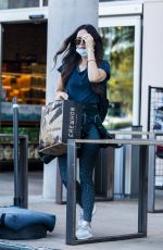 MEGAN FOX Shopping at Erehwon Organic Market in Calabasas 04/15/2020