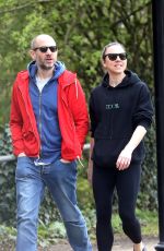 MELANIE CHISHOLM and Joe Marshall Out in London 04/07/2020