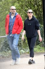 MELANIE CHISHOLM and Joe Marshall Out in London 04/07/2020