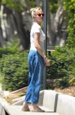 MELANIE GRIFFITH Look at Her Landscaping Out in Los Angeles 04/27/2020