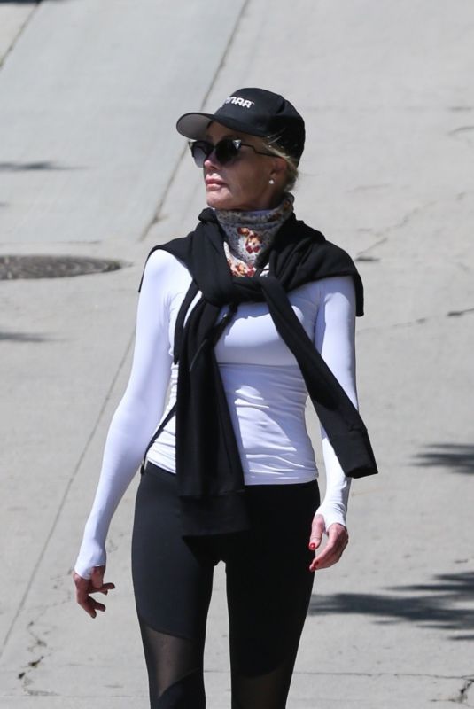 MELANIE GRIFFITH Out and About in Los Angeles 04/11/2020