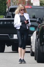 MELANIE GRIFFITH Out Hiking in Los Angeles 03/31/2020
