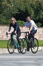 MIA GOTH and Shia Labeouf Out on Bike Ride in Pasadena 04/01/2020