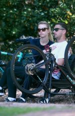 MIA GOTH and Shia Labeouf Out on Bike Ride in Pasadena 04/01/2020