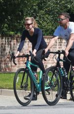 MIA GOTH and Shia Labeouf Out on Bike Ride in Pasadena 04/01/2020