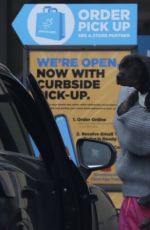 MIA GOTH Leaves Petco Store in pasadena 04/18/2020