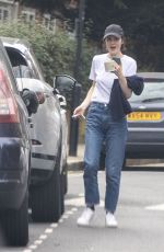 MICHELLE DOCKERY Out and About in London 04/06/2020