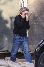 MICHELLE PFEIFFER and David E. Kelley Check on Progress of Their New Home in Pacific Palisades 04/21/2020