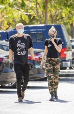 MILEY CYRUS and Cody Simpson at 10 Speed Coffee in Woodland Hills 04/23/2020