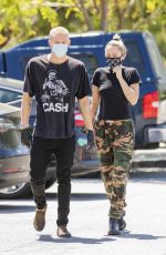 MILEY CYRUS and Cody Simpson at 10 Speed Coffee in Woodland Hills 04/23/2020