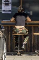 MILEY CYRUS and Cody Simpson at 10 Speed Coffee in Woodland Hills 04/23/2020