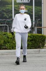 MILEY CYRUS Wearin Mask Leaves Erewhon Market in Calabasas 04/08/2020