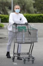 MILEY CYRUS Wearin Mask Leaves Erewhon Market in Calabasas 04/08/2020