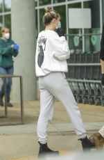 MILEY CYRUS Wearin Mask Leaves Erewhon Market in Calabasas 04/08/2020