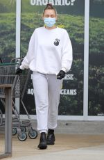 MILEY CYRUS Wearin Mask Leaves Erewhon Market in Calabasas 04/08/2020