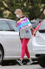 MOLLY SIMS Out Shopping in Los Angeles 04/13/2020