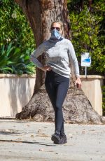 MOLLY SIMS Wearing Bandana Mask Out in Pacific Palisades 04/05/2020