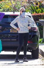 MOLLY SIMS Wearing Bandana Mask Out in Pacific Palisades 04/05/2020