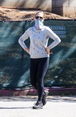 MOLLY SIMS Wearing Bandana Mask Out in Pacific Palisades 04/05/2020
